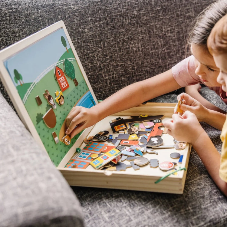 Wooden Magnetic Matching Picture Game