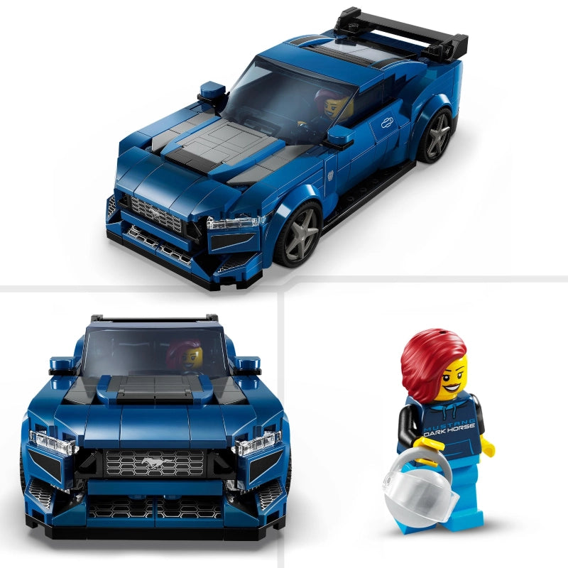 Ford Mustang Dark Horse Sports Car- 344 Pcs