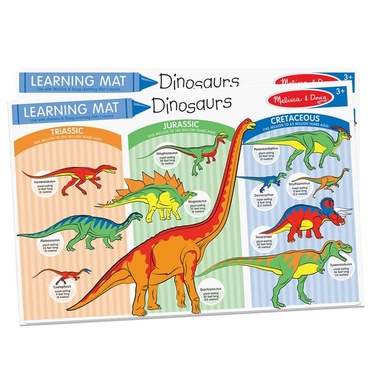 Dinosaurs Color-A-Mat