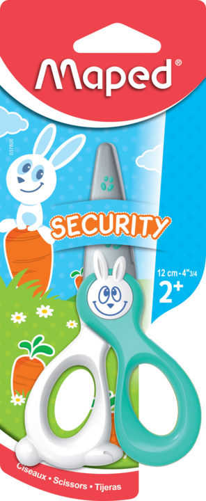 SCISSORS KIDICUT 12CM BLISTER TRY ME