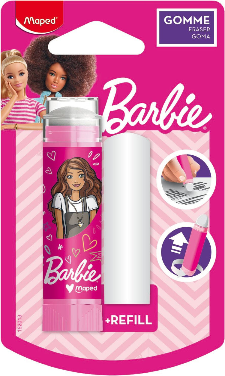 TUBE ERASER BARBIE BLISTER