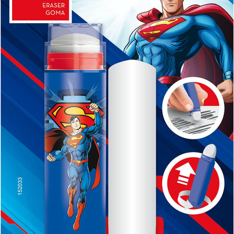 TUBE ERASER SUPERMAN BLISTER