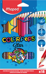 COLOUR PENCILS COLOR'SPEPS X18 CARDBOARD BOX