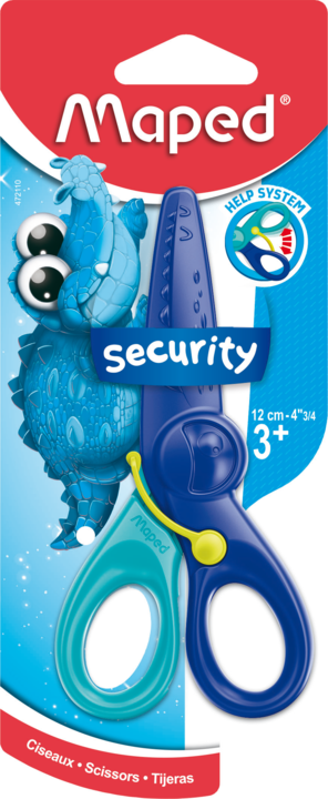 SCISSORS KIDIPULSE 12CM BLISTER TRY ME