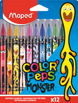 FELT TIPS COLORPEPS MONSTER X12 CARDBOARD BOX