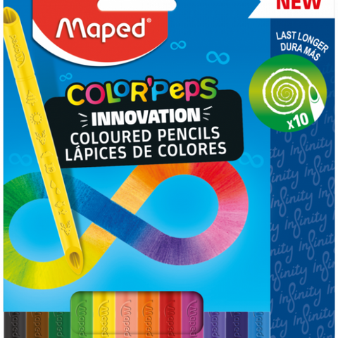 PENCILS COLORPEPS INFINITY X12 CARDBOARD BOX