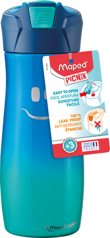 CONCEPT KIDS FIGURATIVE WATER BOTTLE 580ML BLUE