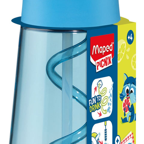 MINIZ HYDRAFUN ECOZEN WATER BOTTLE 500ML RACCOON
