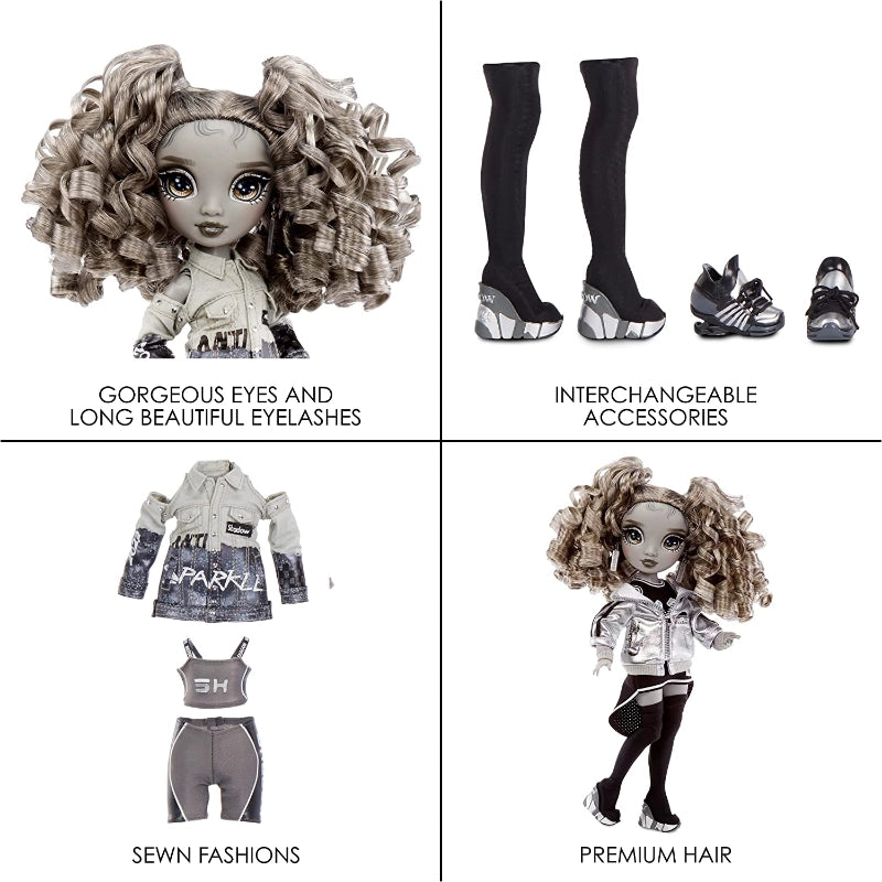 Rainbow High Shadow High Doll- Nicole Steel