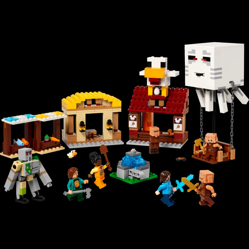 The Ghast Balloon Village Attack- 555 Pcs