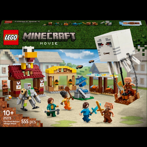 The Ghast Balloon Village Attack- 555 Pcs
