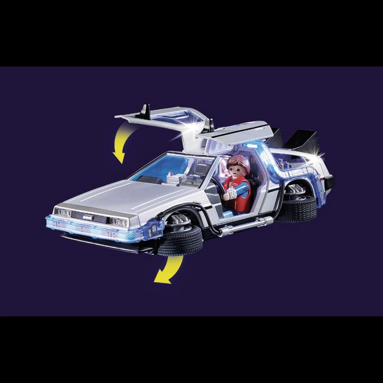 DeLorean Car- 64 Pcs