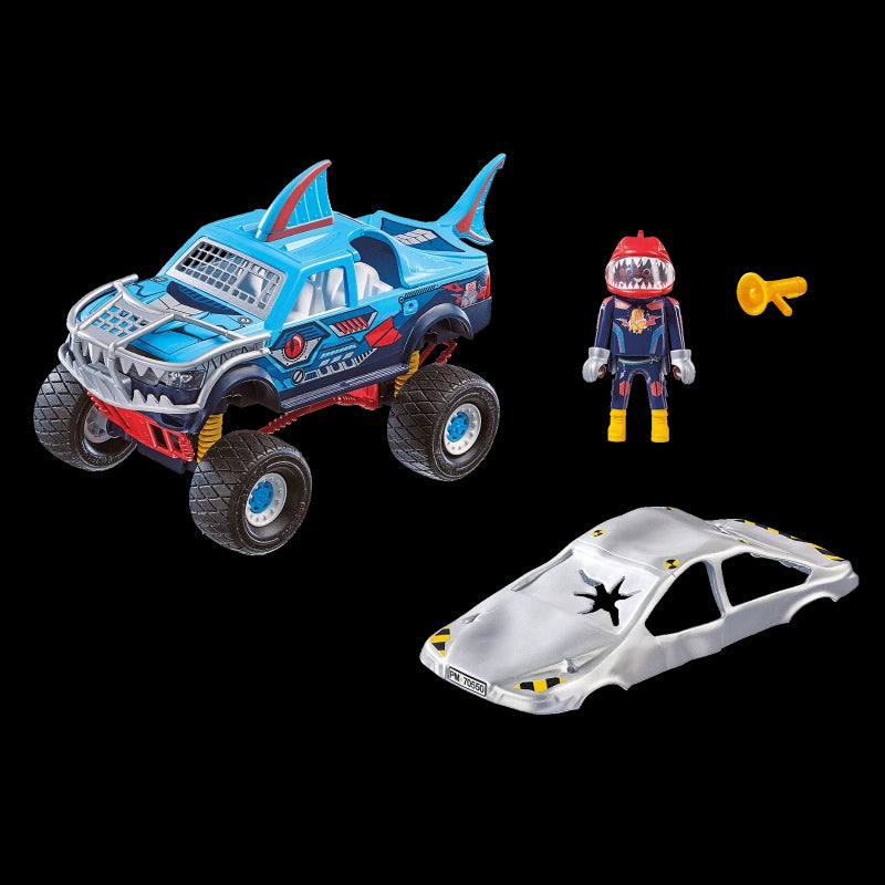 Stunt Show Shark Monster Truck- 45 Pcs