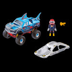 Stunt Show Shark Monster Truck- 45 Pcs