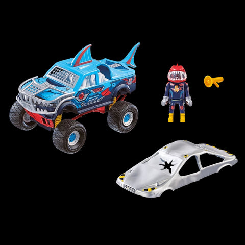 Stunt Show Shark Monster Truck- 45 Pcs