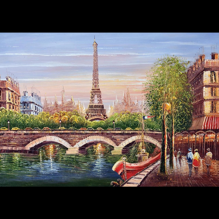 Seine River Paris Puzzle- 500 Pcs