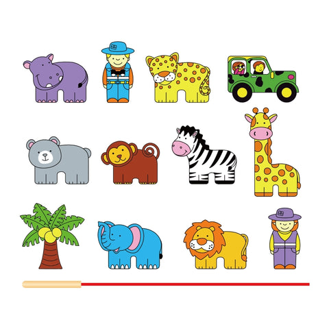 Lacing Blocks- Zoo