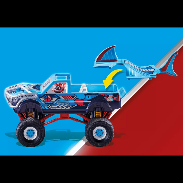 Stunt Show Shark Monster Truck- 45 Pcs