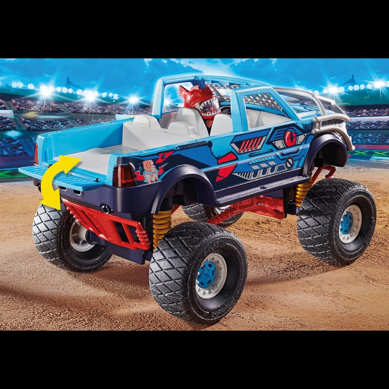 Stunt Show Shark Monster Truck- 45 Pcs