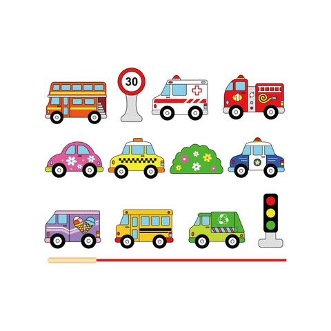 Lacing Blocks- Transportation