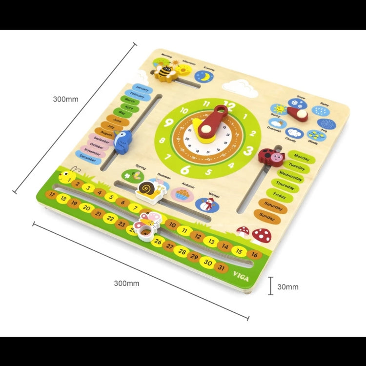 Viga Calendar- Learn The Time And Seasons