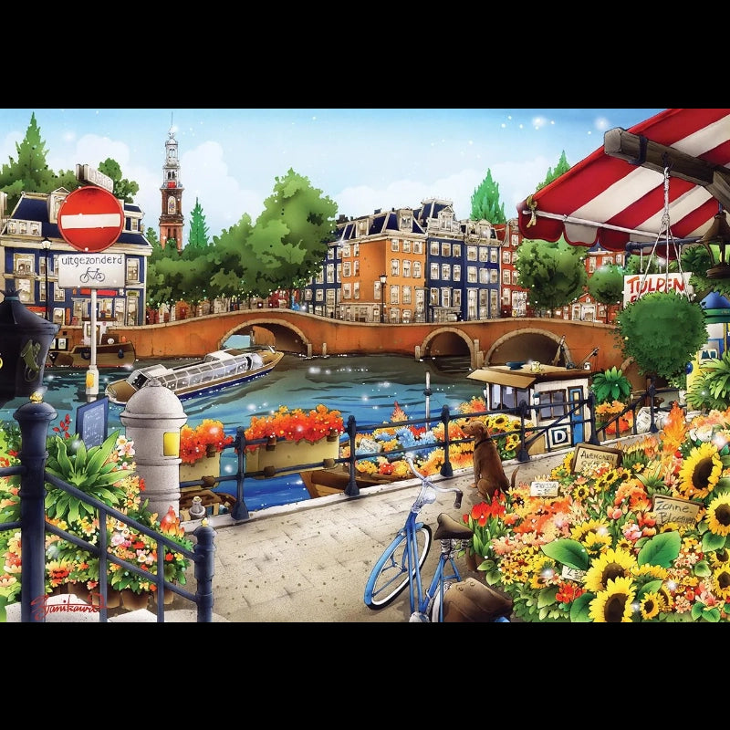 Amsterdam Puzzle- 500 Pcs