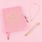 Juicy Couture Journal And Necklace Set