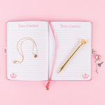 Juicy Couture Journal And Necklace Set