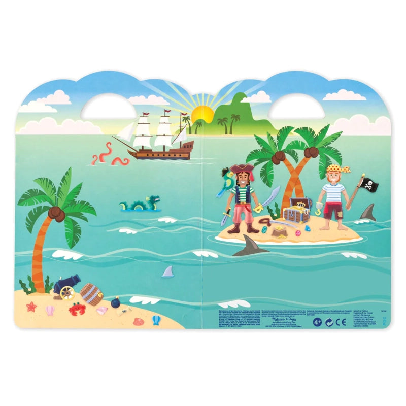 Puffy Stickers Play Set- Pirate