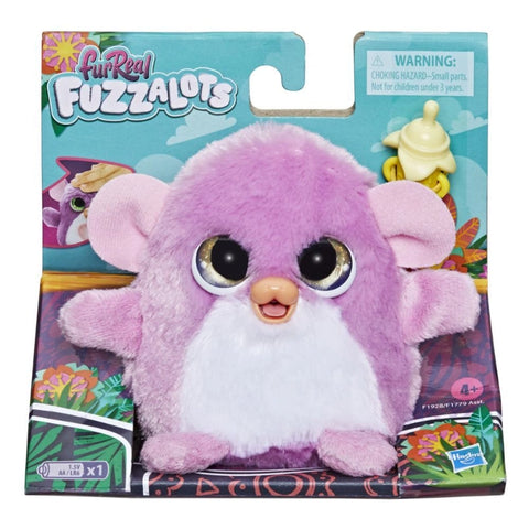 FurReal Fuzzalots Monkey Color-Change Interactive Feeding Toy