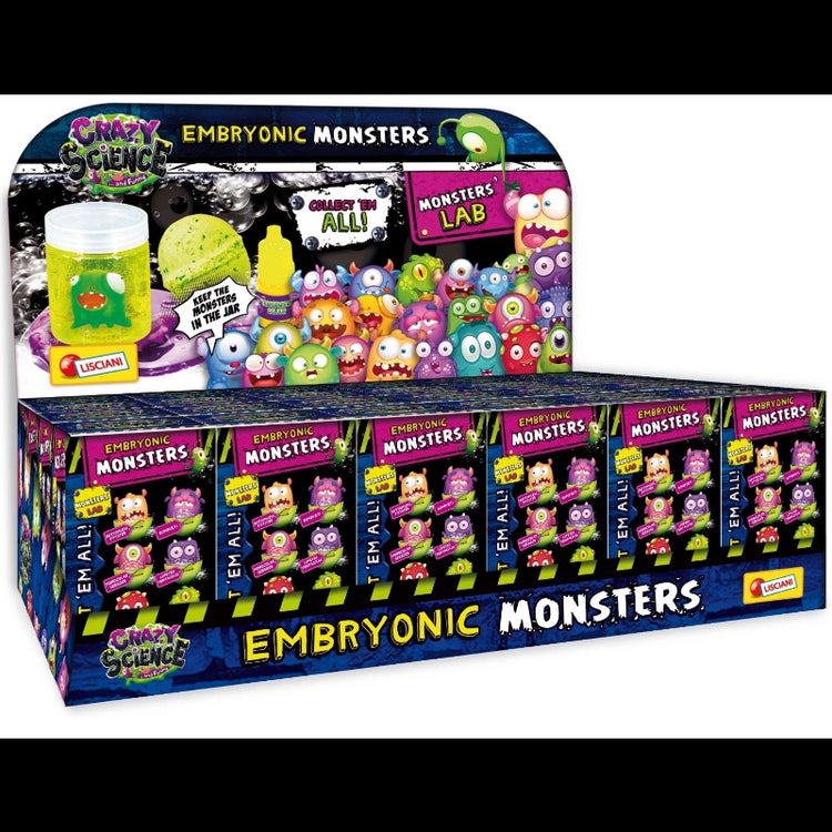 Crazy Science Monster Factory Embryos (Display)