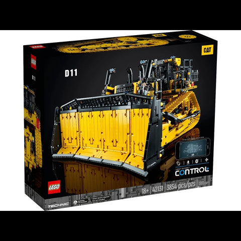 App-Controlled Cat D11T Bulldozer- 3854 Pcs