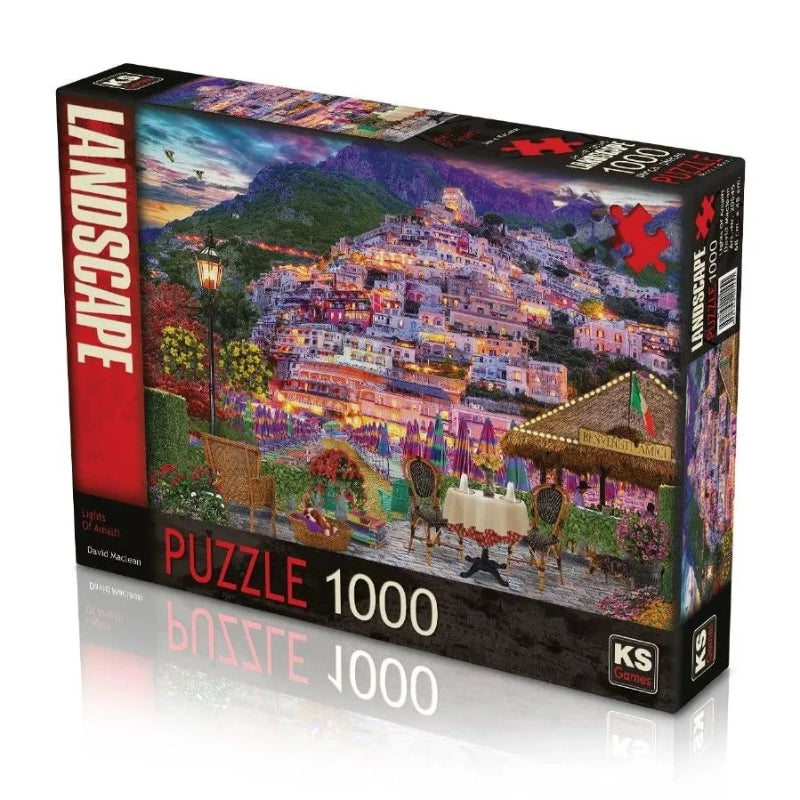 Lights of Amalfi Puzzle- 1000 Pcs