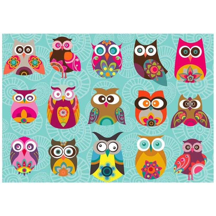 Multi Owls Puzzle- 500 Pcs