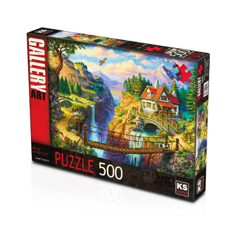 House on the Cliff Puzzle- 500 Pcs