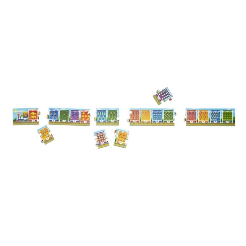 Number Train Floor Puzzle- 20 Pieces