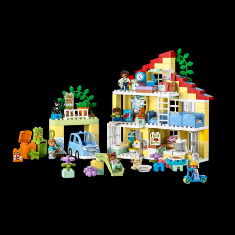 3in1 Family House - 218 Pcs