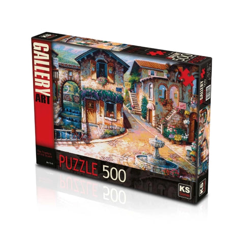 The Fountain on the Square Puzzle- 500 Pcs