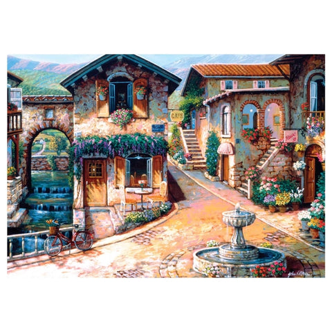 The Fountain on the Square Puzzle- 500 Pcs