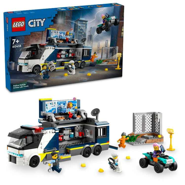 Police Mobile Crime Lab Truck- 674 Pcs
