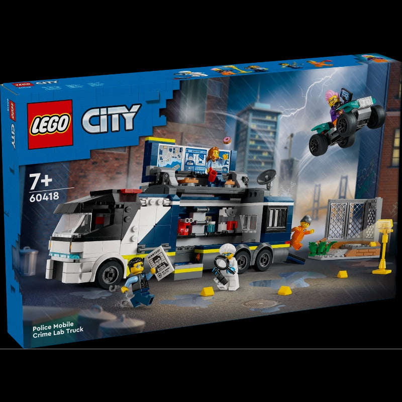 Police Mobile Crime Lab Truck- 674 Pcs