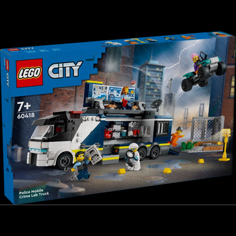 Police Mobile Crime Lab Truck- 674 Pcs