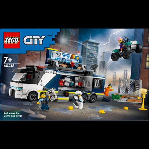 Police Mobile Crime Lab Truck- 674 Pcs