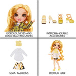 Rainbow High Series 3 Sheryl Meyer Fashion Doll- Marigold (Yellow)