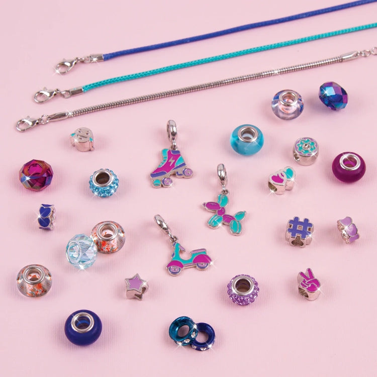 Halo Charms Bracelets True Blue- 28 Pcs