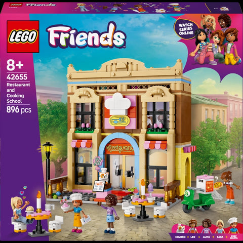 Restaurant and Cooking School- 896 Pcs