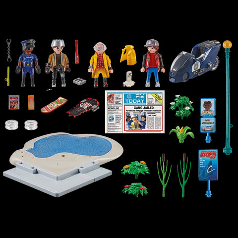 Back to the Future Part II Hoverboard Chase- 80 Pcs