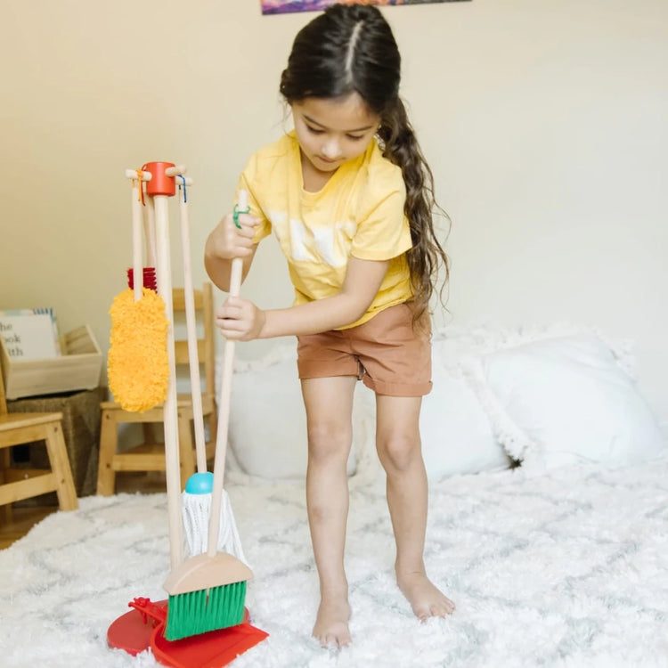 Let's Play House! Dust! Sweep! Mop!