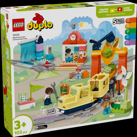Big Interactive Community Train - 103 Pcs