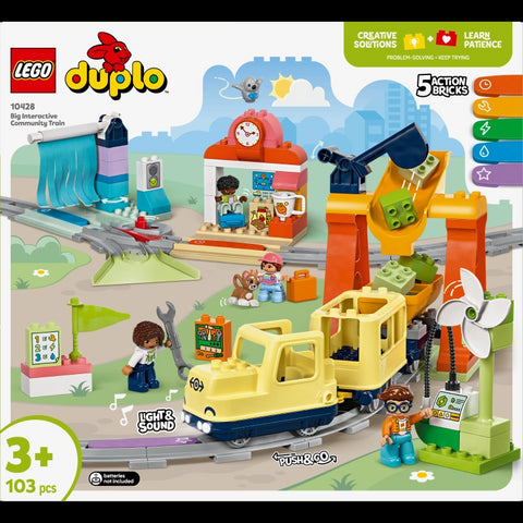 Big Interactive Community Train - 103 Pcs